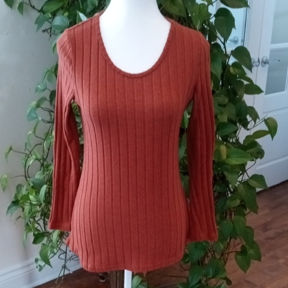 Women's Ribbed Knit Tops - Multi-Color Set - Picture 5 of 16